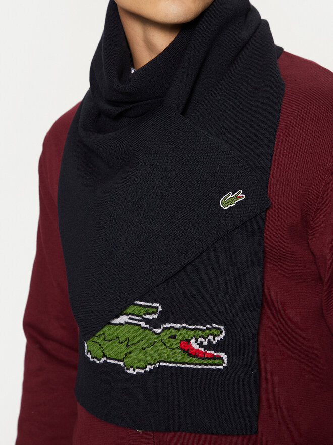 Lacoste Sál és sapka szett Lacoste RB1515-00 Sötétkék