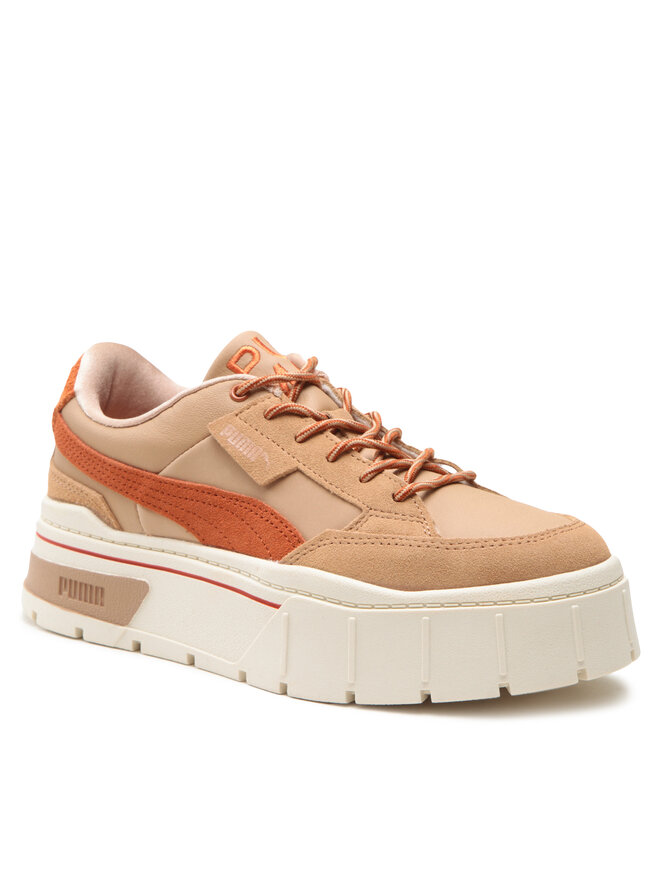 Puma Sneakersy Puma Mayze Stack Wild 39000601 01 Hnědá