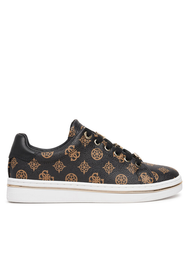 Guess Sneakersy Guess FLPSTA FAL12 Brązowy
