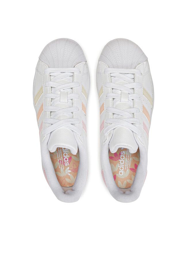 adidas Sneakersy adidas Superstar Kids IF3570 Biela