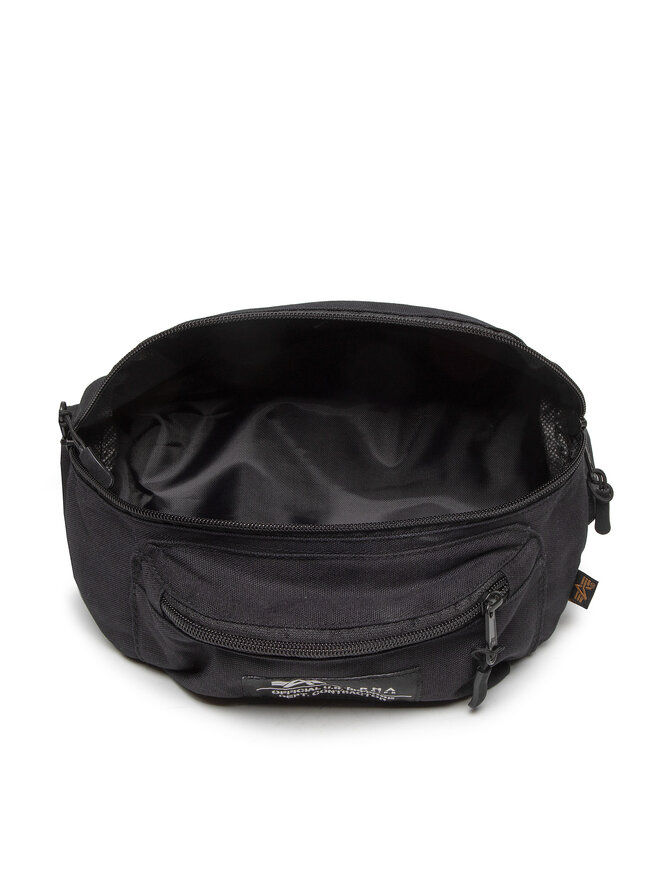 Alpha Industries Сумка на пояс﻿ Alpha Industries Big Alpha Waist Bag 126909 Чорний