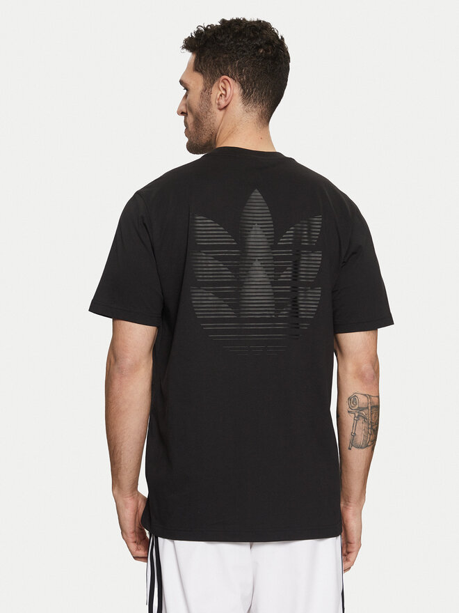 adidas adidas Marškinėliai Trefoil Series JP0193 Juoda Regular Fit