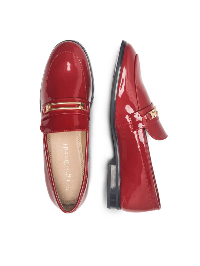 Sergio Bardi Loaferke Sergio Bardi WYL1930-27Z-SB Rdeča