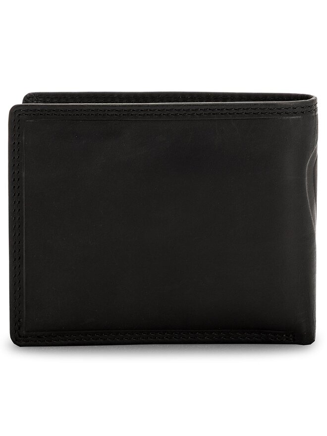 Strellson Cartera grande para hombre Strellson Baker Street 4010000048 Negro