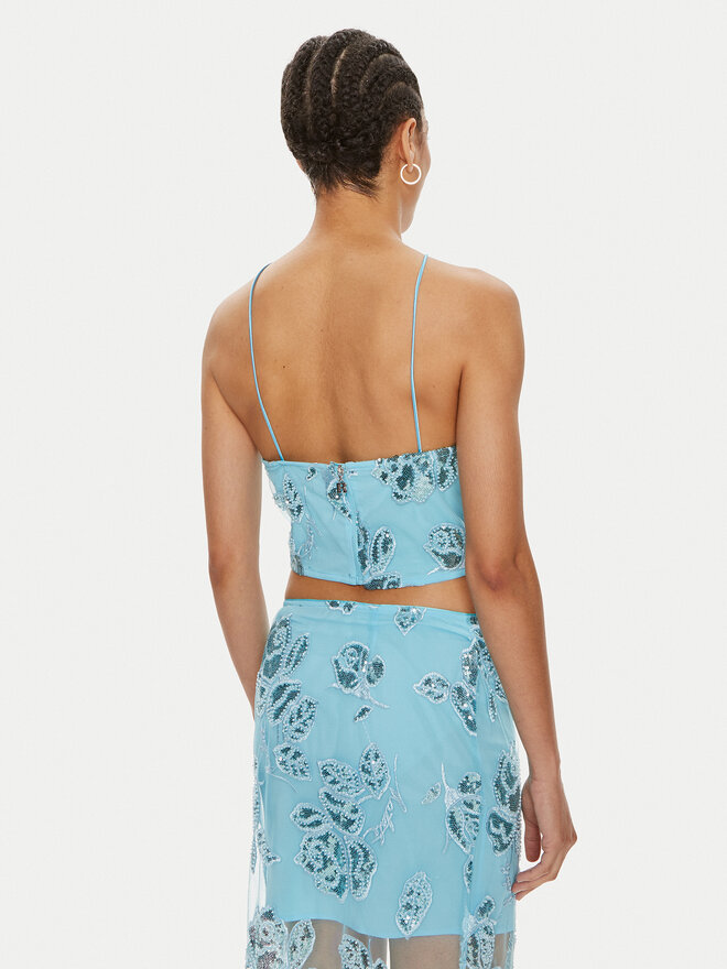 ROTATE ROTATE Top Anki 1125712963 Azul Regular Fit