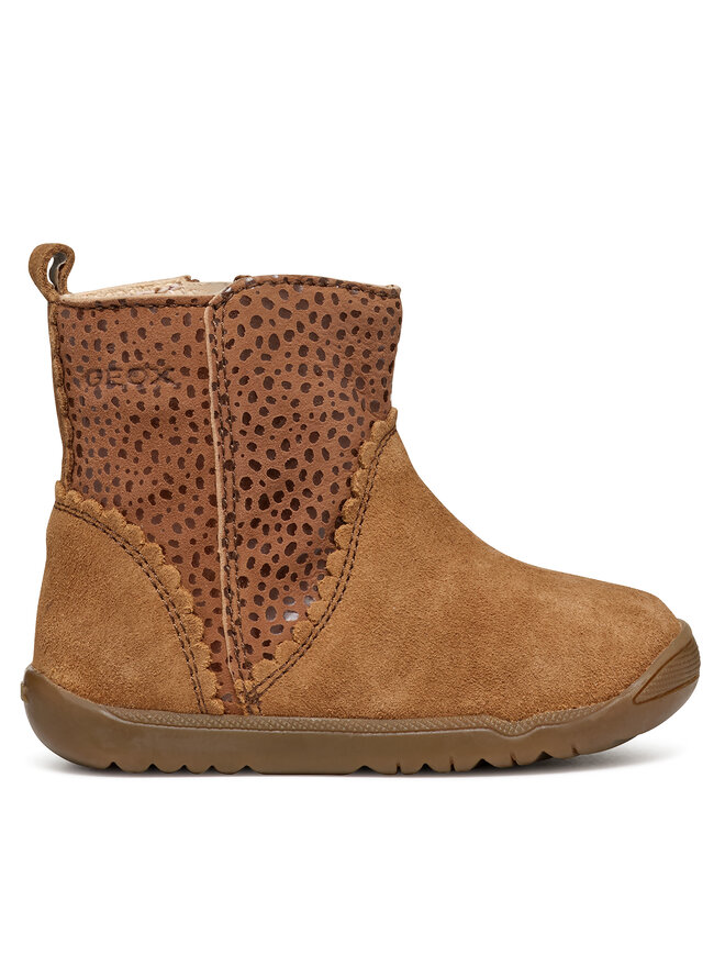 Geox Čižmy Geox B Macchia Girl B264PA 00722 C6627 Hnedá