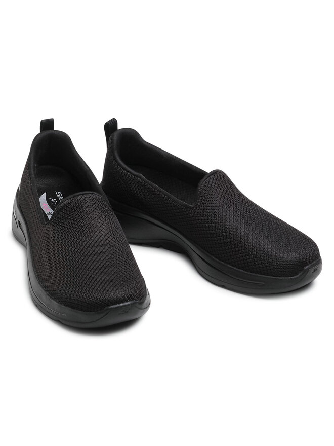 Skechers Scarpe basse Skechers Go Walk Arch Fit 124401/BBK Nero