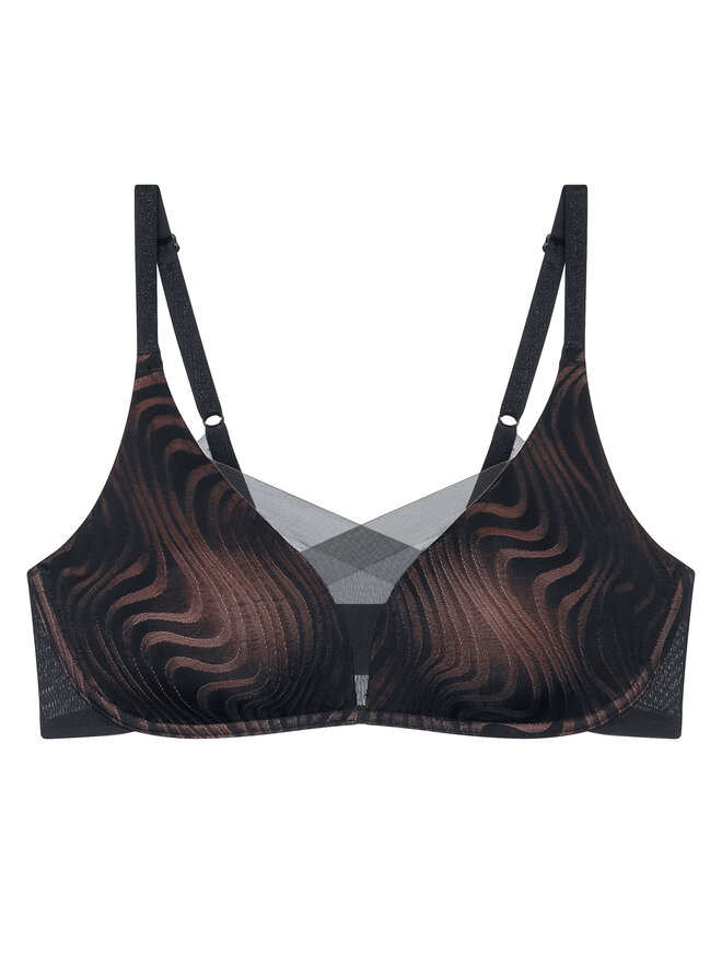 Triumph Triumph Grudnjak bez žice Shape Smart Ellipse 10222278 Crna