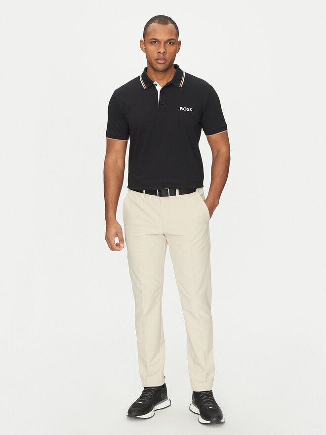 BOSS BOSS Поло Paddy Pro 50469102 Чорний Regular Fit