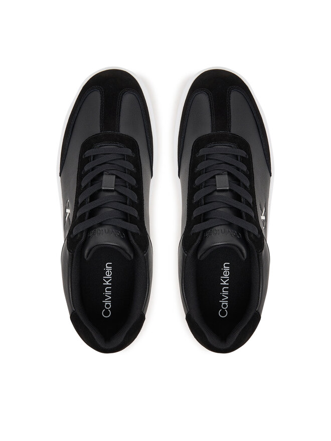 Calvin Klein Sneakers Calvin Klein Classic Cupsole Laceup Wt Mix YM0YM01429 Nero
