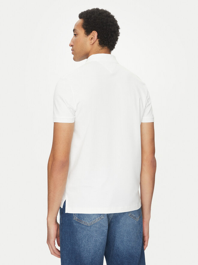Tommy Hilfiger Tommy Hilfiger Poloshirt Essential MW0MW35585 Weiß Regular Fit