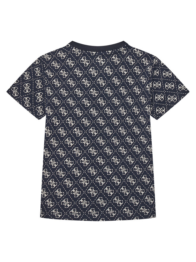 Guess Guess T-Shirt N5YI04 K8HM4 Dunkelblau Regular Fit