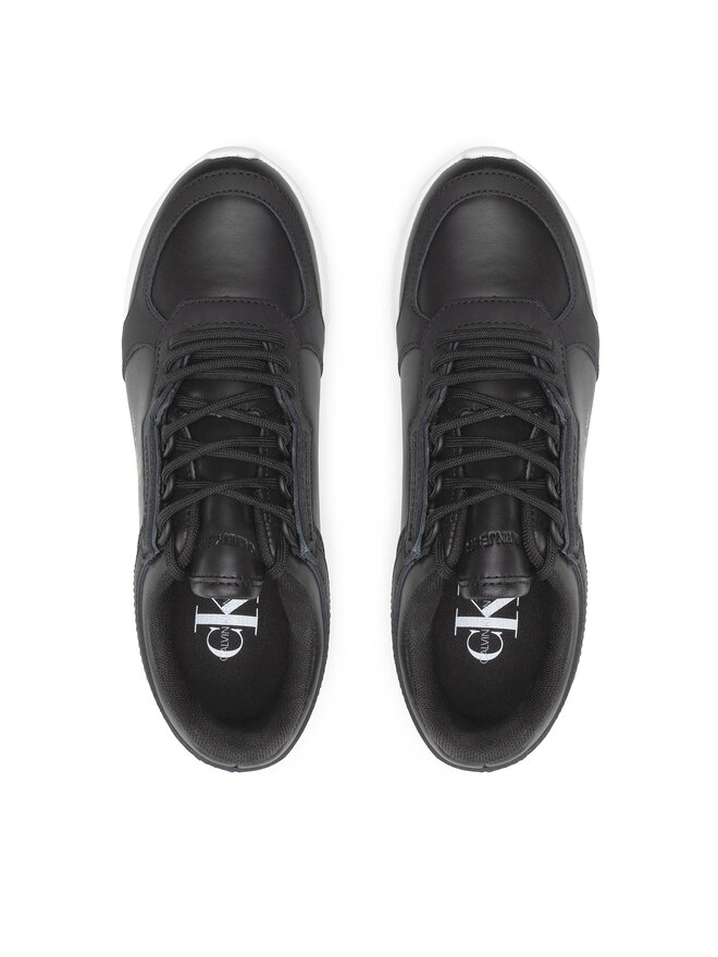 Calvin Klein Jeans Superge Calvin Klein Jeans Runner Laceup Sneaker Eva Lth YW0YW00375 Črna