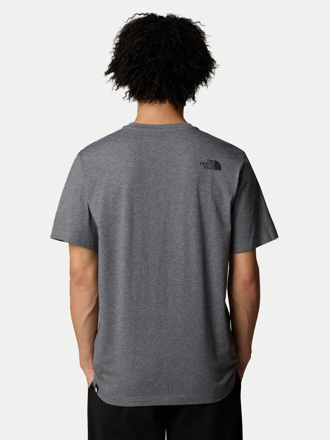 The North Face The North Face Marškinėliai Easy NF0A8A6C Pilka Regular Fit