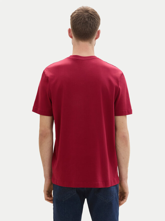 Tom Tailor Tom Tailor Marškinėliai 1037735 Raudona Regular Fit