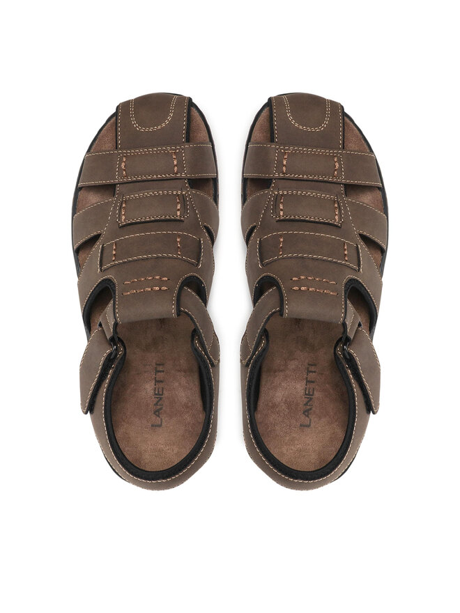 Lanetti Sandalen Lanetti MSS20116-08 Braun