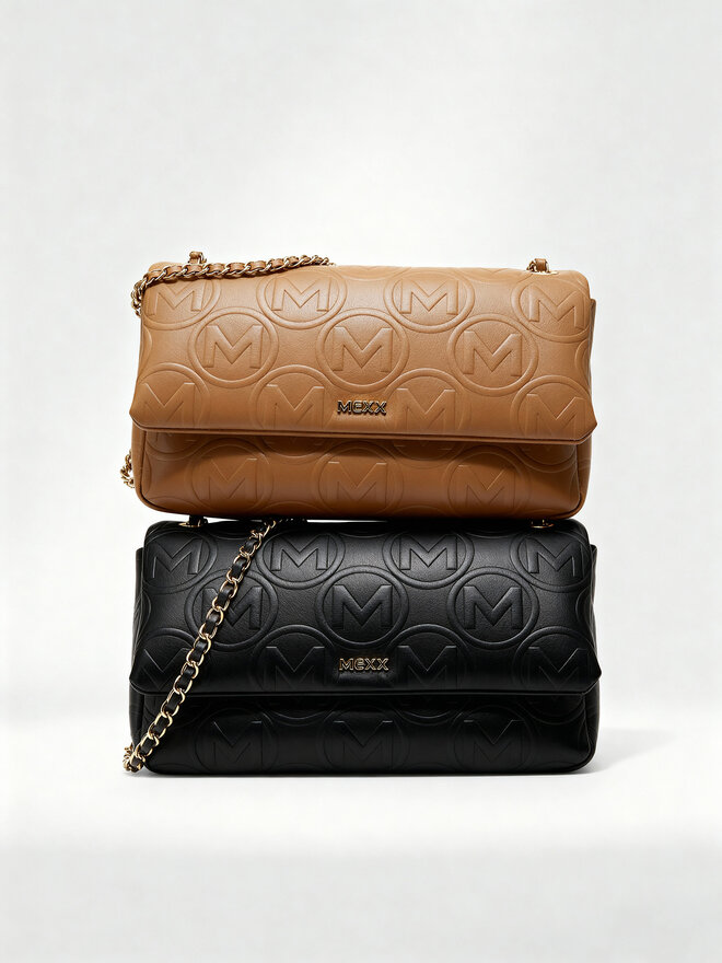 MEXX Handtasche MEXX C-MEXX-CR-004-08 Schwarz