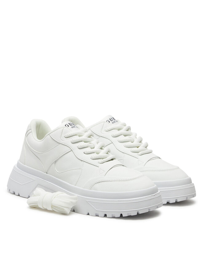 Guess Αθλητικά Guess Palermo Low FMFPLO ELE13 Λευκό