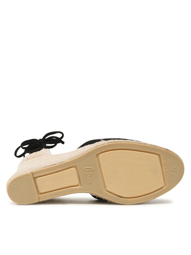 Castañer Espadrile Castañer Carina/8/007 021740-100 Crna