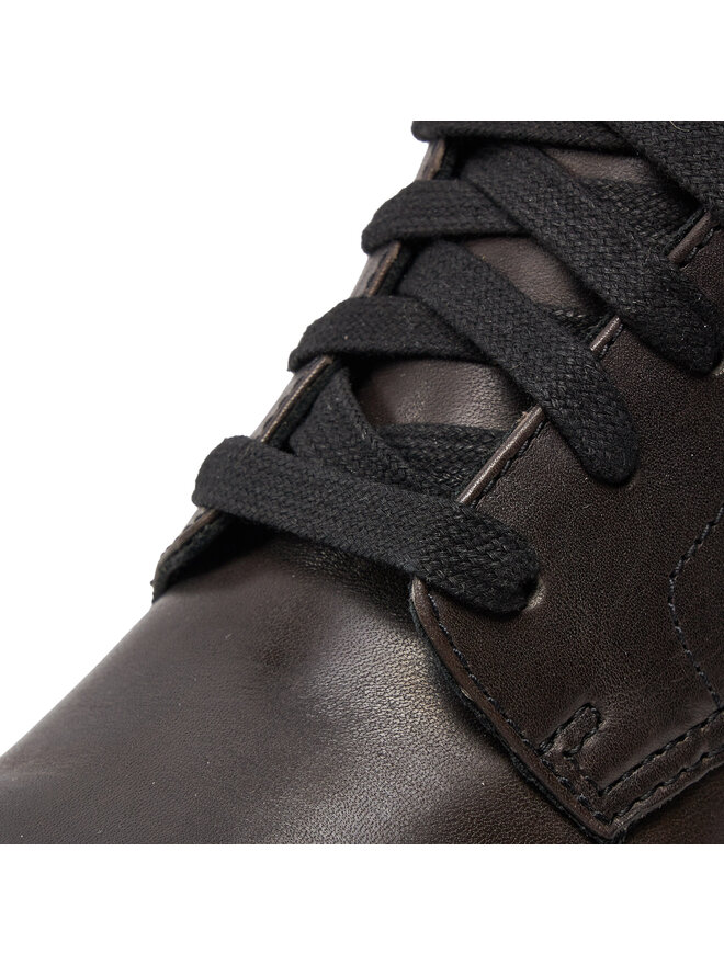 Geox Schnürstiefeletten Geox U Faloria B Abx U36FBB 0FF22 C9999 Schwarz