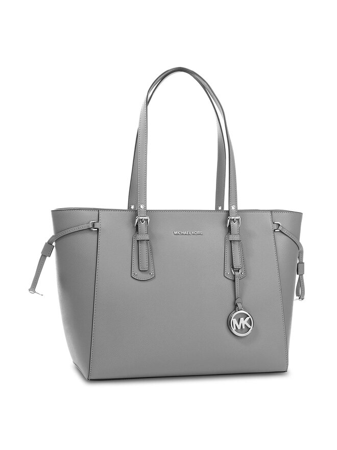 Handtasche MICHAEL Michael Kors Voyager 30H7SV6T8L Grau eschuhe