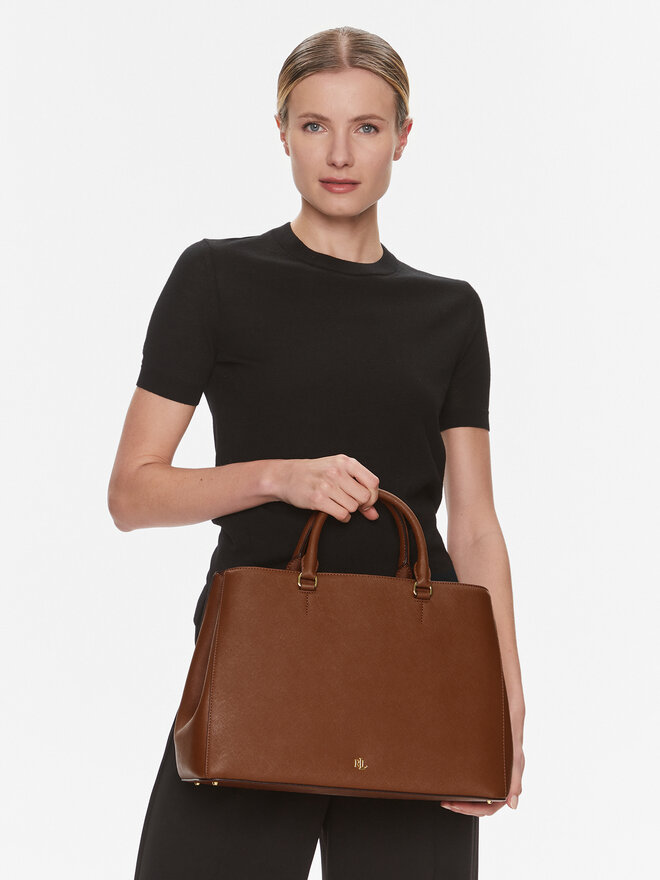 LAUREN RALPH LAUREN Torebka Lauren Ralph Lauren Hanna 37 431898556006 Brązowy