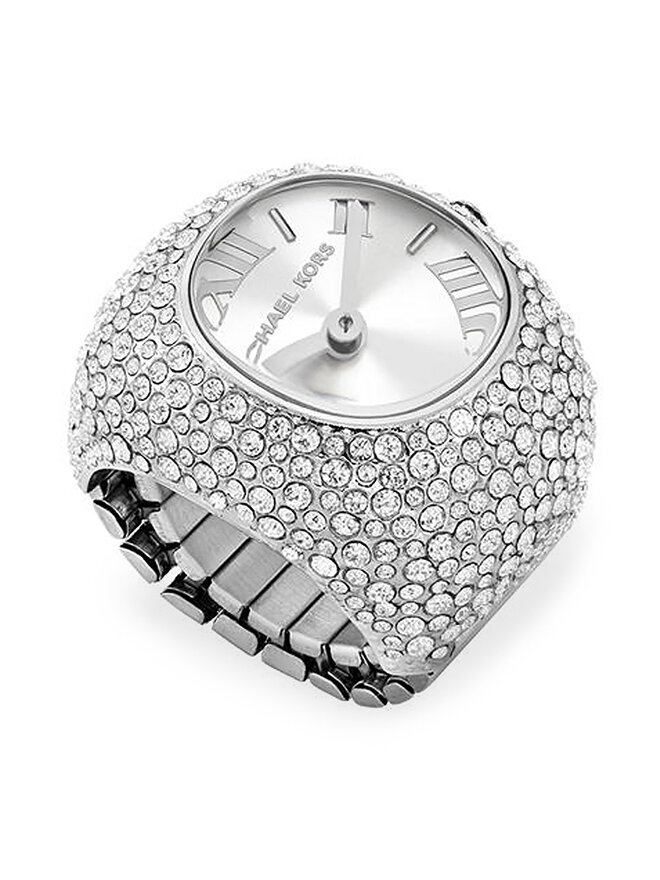 Michael Kors Hodinky Michael Kors RYLEE Ring Stainless Steel MK4848 Strieborná
