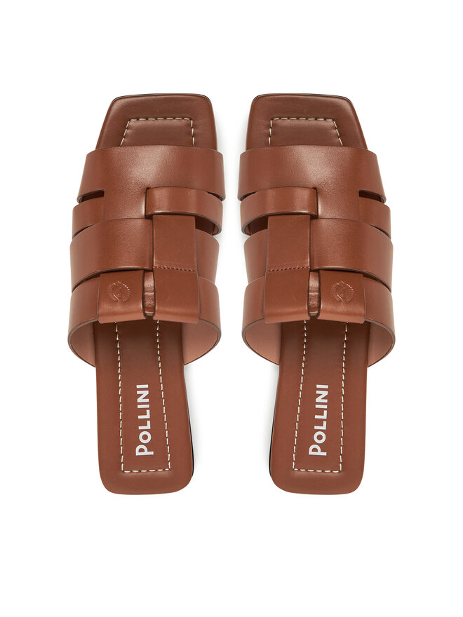 Pollini Pantoletten Pollini SA28051C0MTC0230 Braun