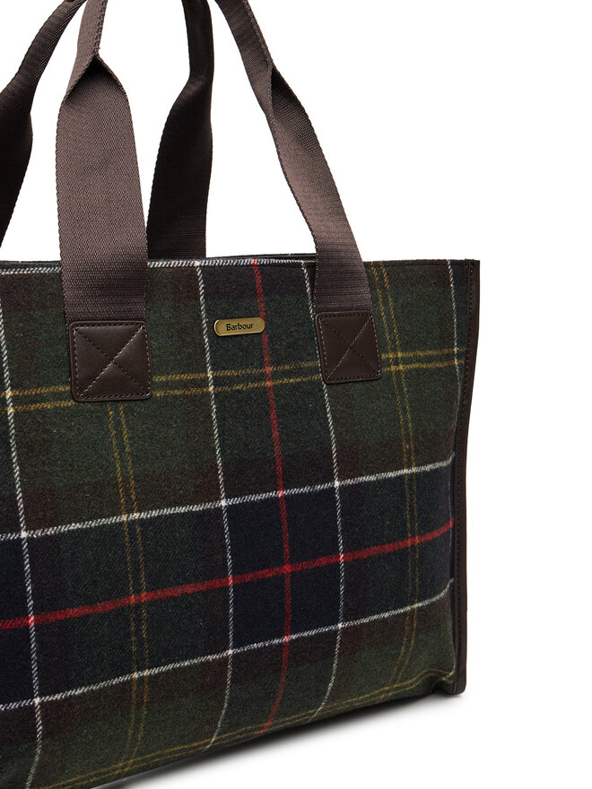 Barbour Handtasche Barbour Turnberry Tartan LBA0424OL91 Grün