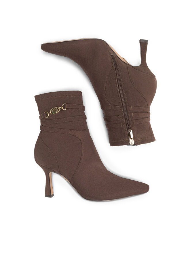 Nine West Μποτάκια Nine West LUBENA ZL23003CC Καφέ