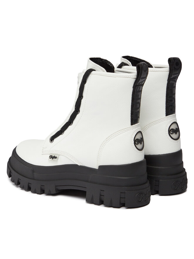 Buffalo Боти Buffalo Aspha Zip 1622314 Бял