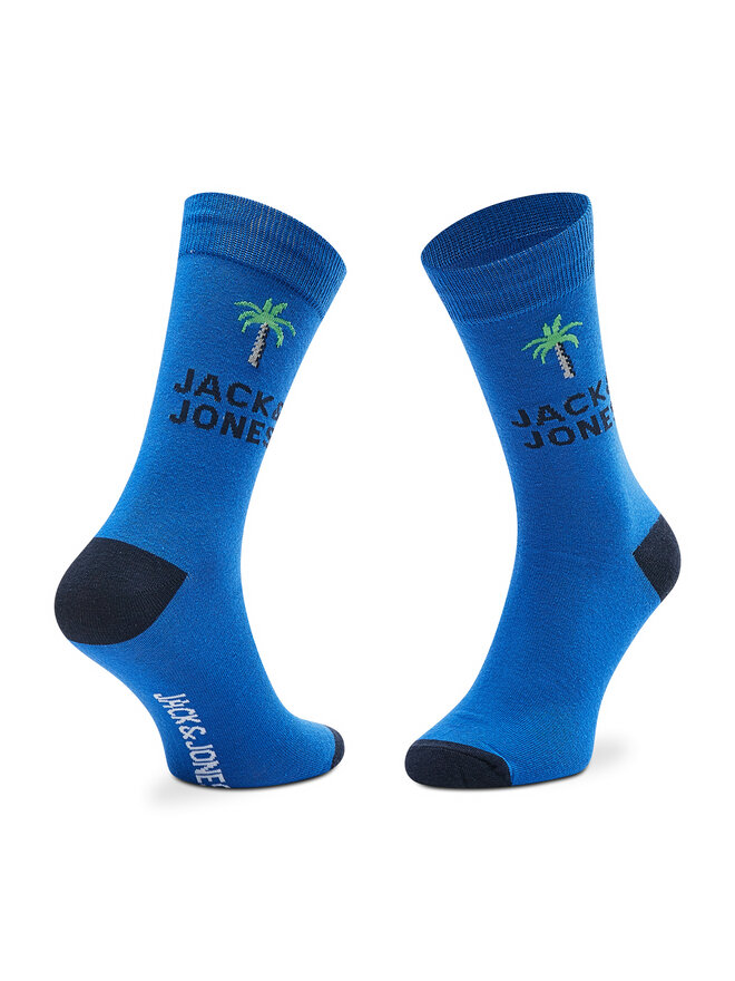 Jack&Jones Комплект 5 чифта дълги чорапи мъжки Jack&Jones Jaczoey 12217535 Цветен