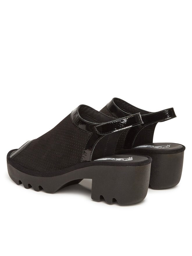 Fly London Сандали Fly London Teiffly P501577000 Черен