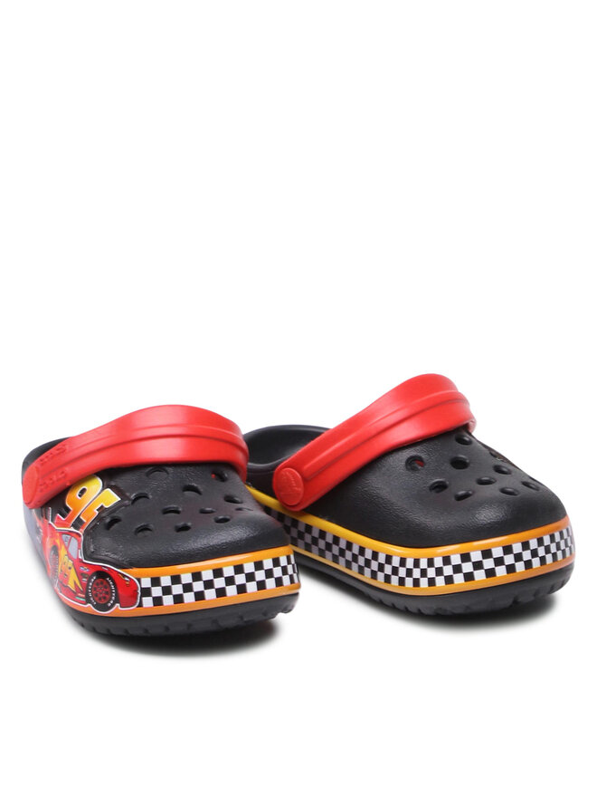 Crocs Šlepetės Crocs Fl Dosney & Pixar Cars Band Clog Kids 206472 Juoda