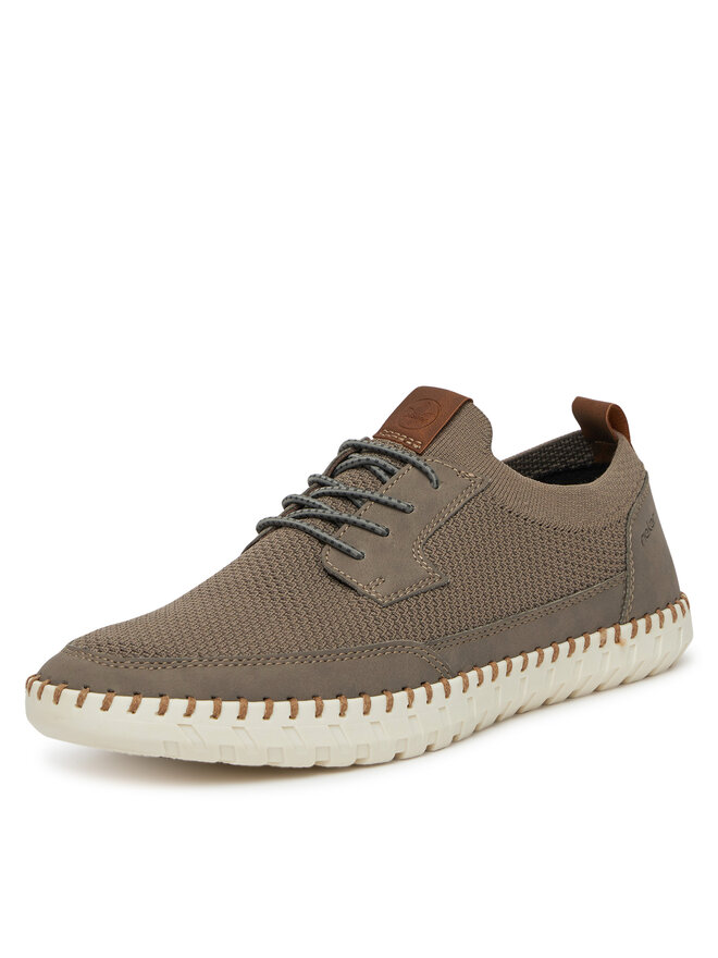 Rieker Sneakersy Rieker B2953-64 Béžová