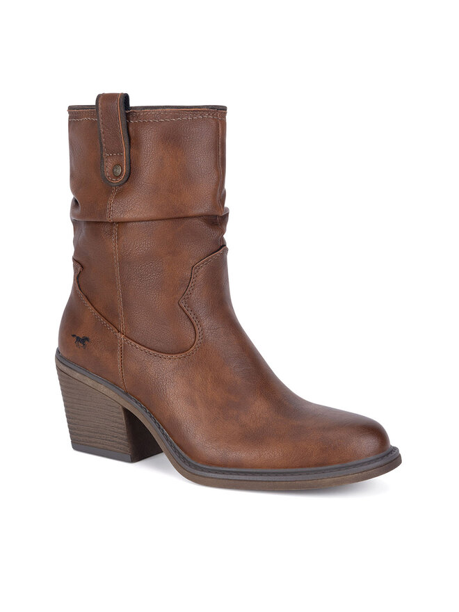 Stivali texani Mustang 1479 501 Marrone escarpe