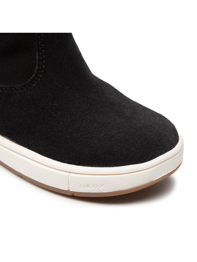 Geox Trottola Girl B Sneakers voor baby's, meisjes, Smoke