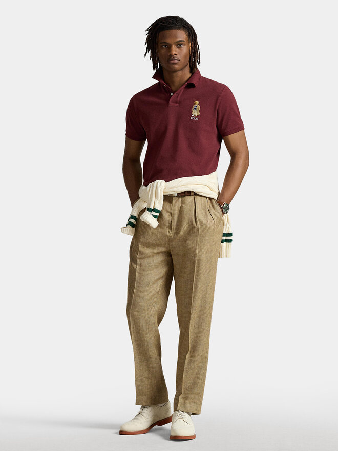 Polo Ralph Lauren Polo Ralph Lauren Poloshirt 710973159001 Dunkelrot Custom Slim Fit