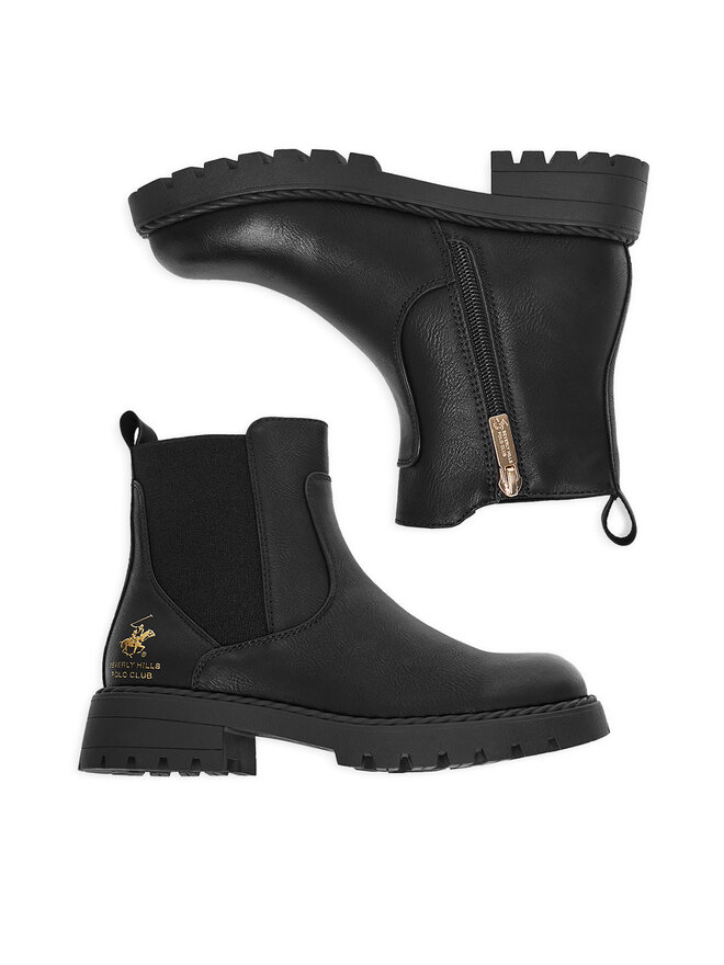 Beverly Hills Polo Club Μποτάκια Beverly Hills Polo Club CEO-CS6135-03 Μαύρο