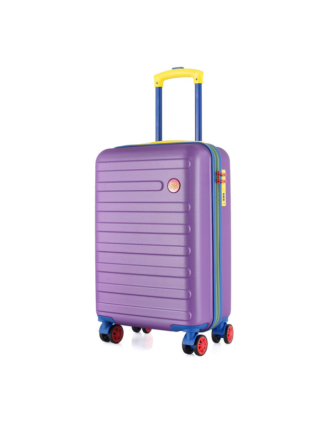 Mittlerer Koffer Semi Line T5845-1 Violett | eschuhe.de