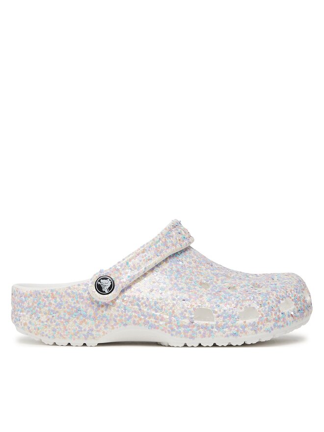 Crocs Natikače Crocs Crocs Classic Glitter Clog 205942 Bijela