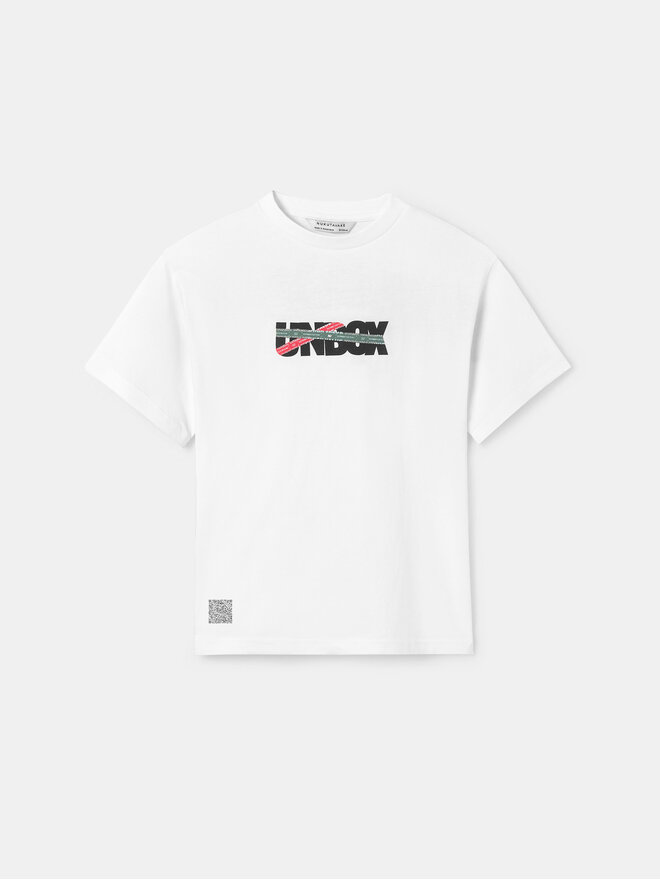 Mayoral Mayoral Camiseta 6042 Blanco Regular Fit