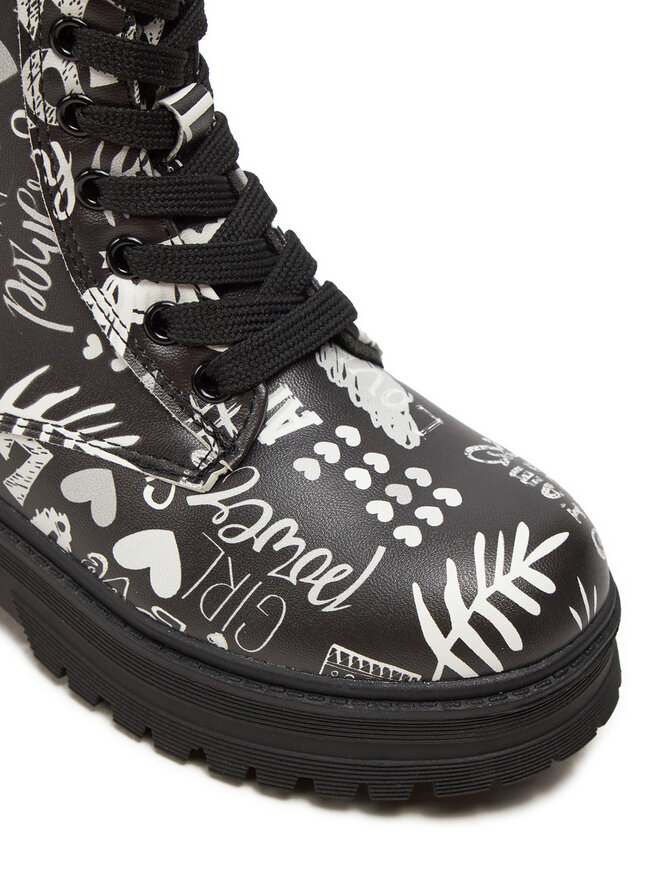 DeeZee Bakancs DeeZee CF2880-1 Fekete