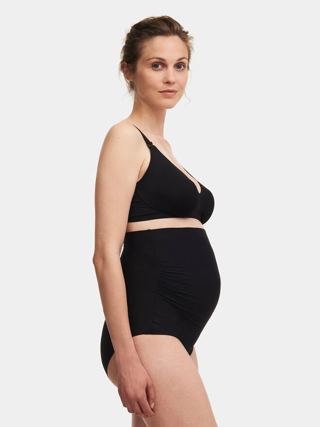 Chantelle Chantelle Σλιπ Εγκυμοσύνης Pure Maternity C19P80 Μαύρο