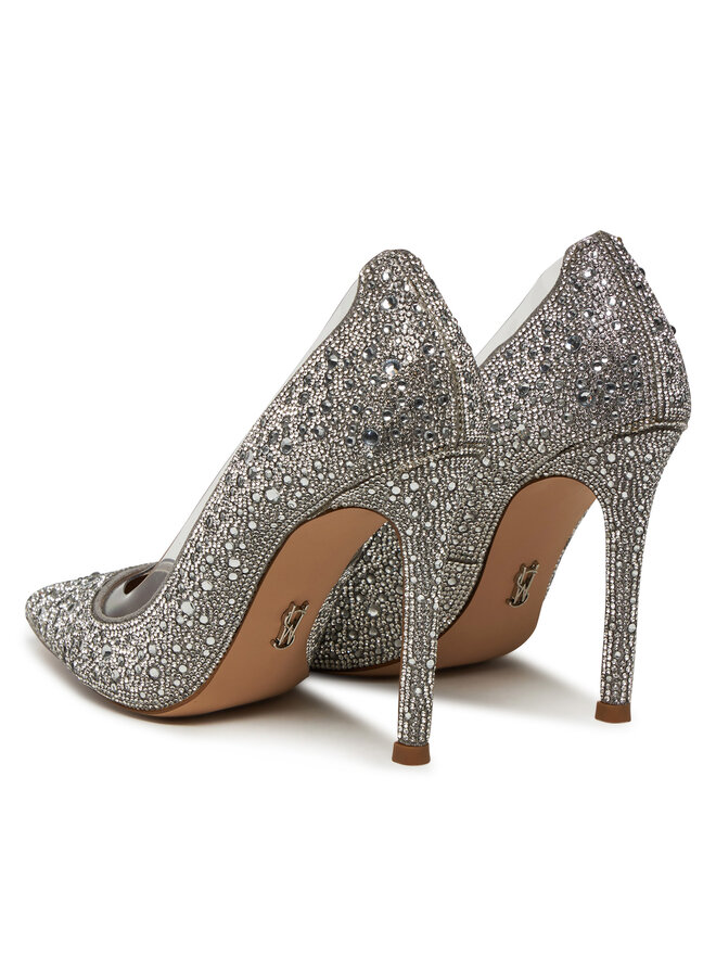 Steve Madden Szpilki Steve Madden Lineup-R s SM11003635 Srebrny