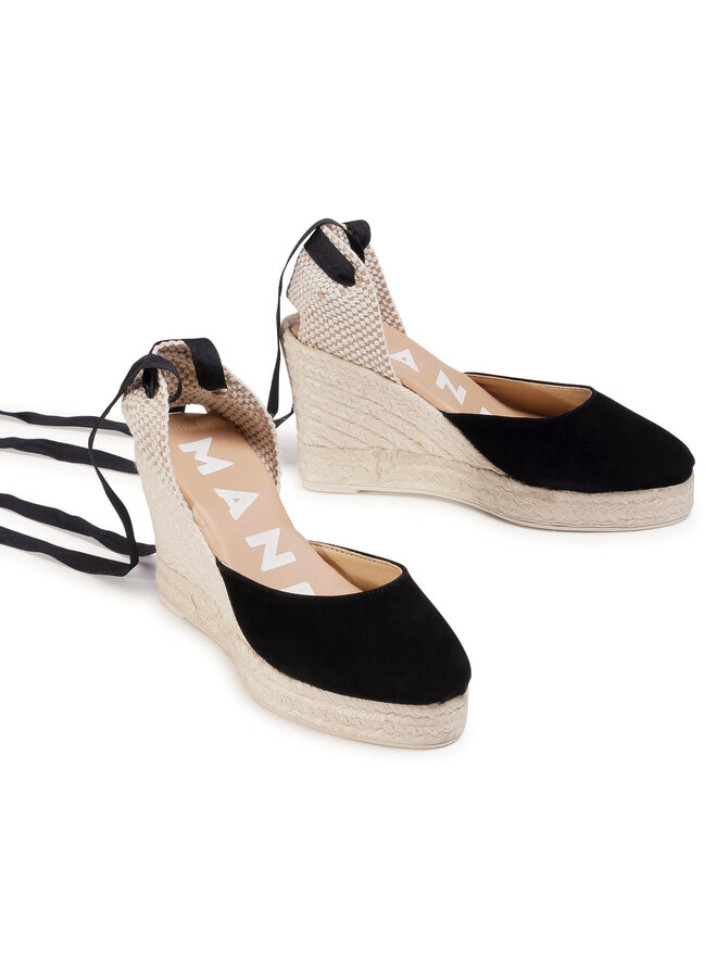 Manebi Εσπαντρίγιες Manebi Wedge Valenciana K 1.0 WV Μαύρο