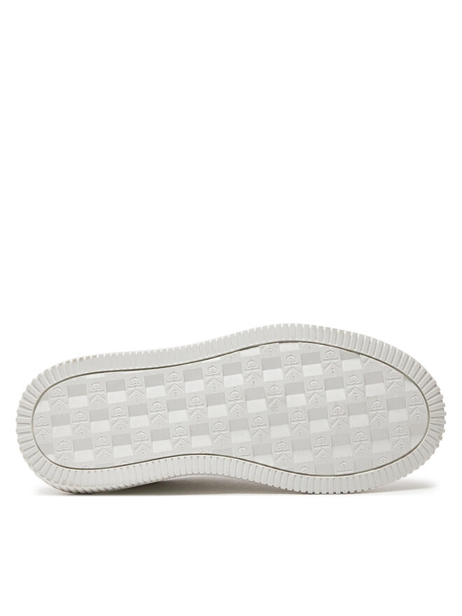 Calvin Klein Jeans Tenisice Calvin Klein Jeans Chunky Cupsole Laceup Mon Lth Wn YW0YW00823 Bijela