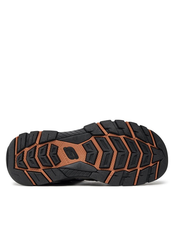 Skechers Sandały Skechers Tresmen-Outseen 204111/CHOC Brązowy