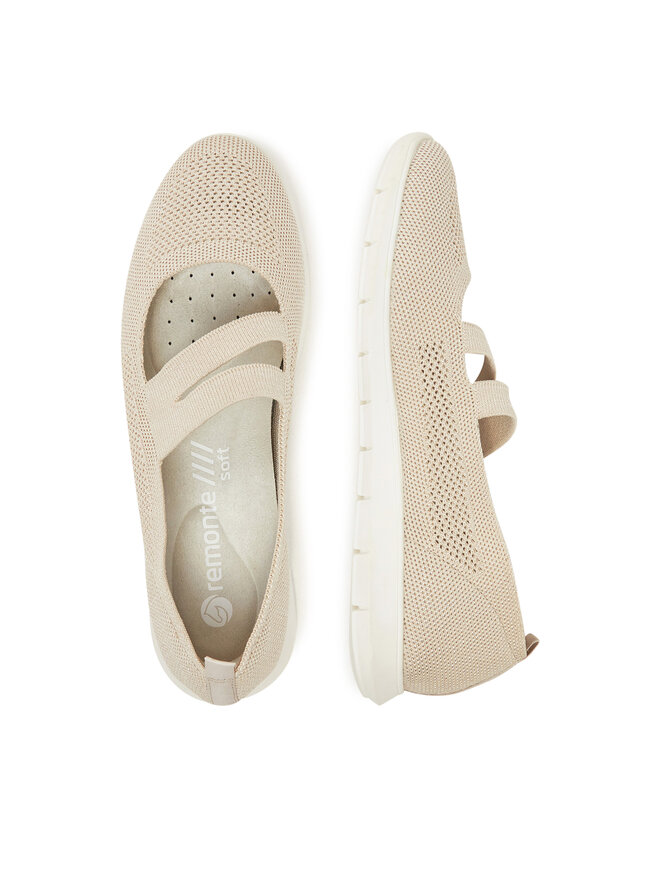 Remonte Nizki čevlji Remonte R7102-60 Bež