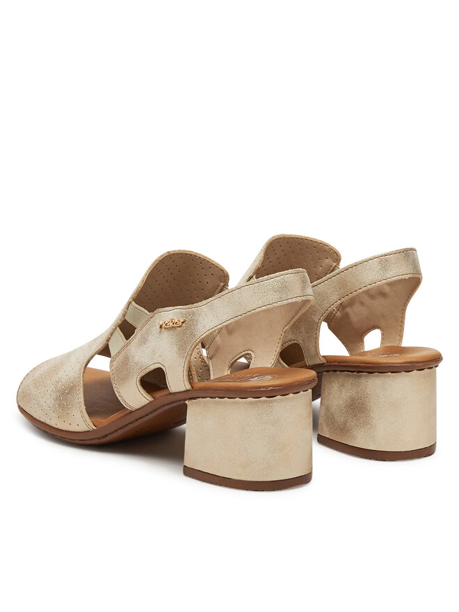 Rieker Sandale Rieker 64665-60 Auriu